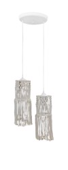 Heronia 2Foto Xeiropoiito Fotistiko Orofis Bambaki/Sxoini MACRAME MAC-01PENDEL Ekrou E27 30X110cm 31-1061