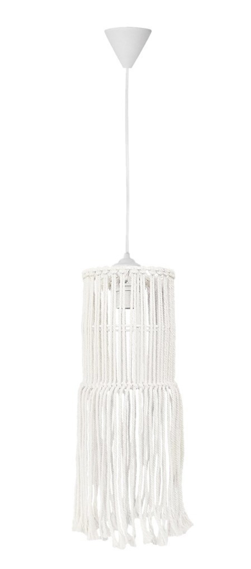 Heronia Lighting - ΣΗΜΑΝΤΙΚΟ: Σε περίπτωση διαφοράς τιμής από το κατάστημα ισχύει παντα και μόνο η τιμή του καταστήματος Heronia Χειροποίητο Φωτιστικό Οροφής Bαμβάκι/Σχοινί MAC