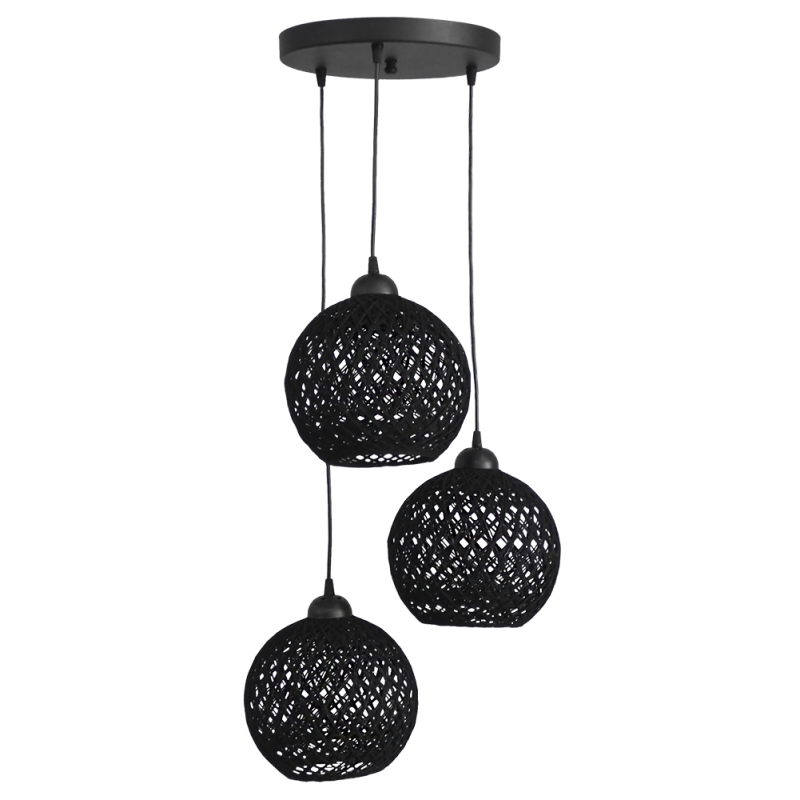 Heronia Κρεμαστό Φωτιστικό Οροφής SILK/3L PENDEL 3φωτο 