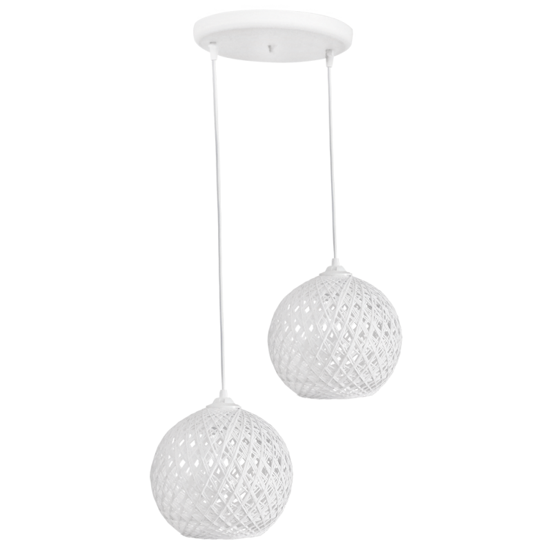 Heronia Κρεμαστό Φωτιστικό Οροφής SILK/2L PENDEL 2φωτο 