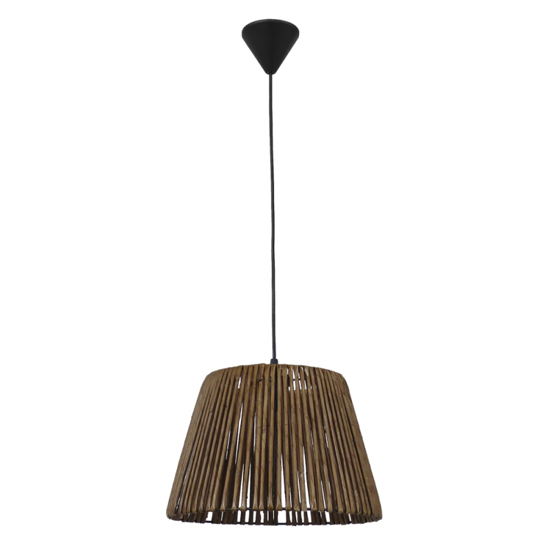 Heronia Κρεμαστό Φωτιστικό Οροφής CUBA/30 Μονόφωτο Μπαμ