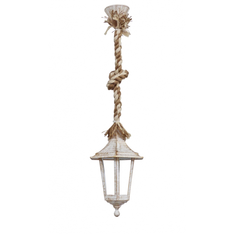 Heronia Κρεμαστό Φωτιστικό Οροφής LP-400K Μονόφωτο Πλασ