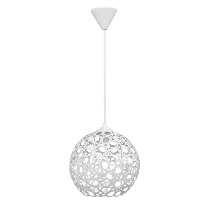 Heronia Kremasto Fotistiko Orofis TUNIS/25 Monofoto Metalliko Lefko F25x100cm E27 34-0270