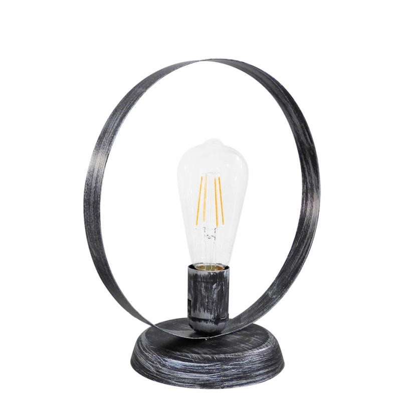 Heronia Lighting - ΣΗΜΑΝΤΙΚΟ: Σε περίπτωση διαφοράς τιμής από το κατάστημα ισχύει παντα και μόνο η τιμή του καταστήματος Heronia Πορτατίφ HALKA/25 Μονόφωτο Μεταλλικό/Πλαστικό Α