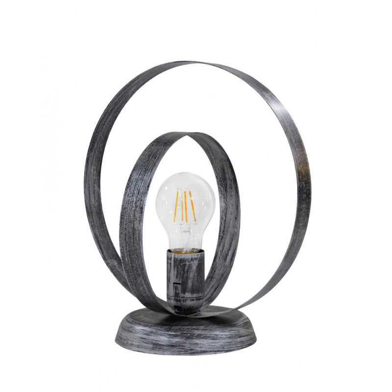 Διακοσμητικά Επιτραπέζια agiovlasitishome - ΣΗΜΑΝΤΙΚΟ: Σε περίπτωση διαφοράς τιμής από το κατάστημα ισχύει παντα και μόνο η τιμή του καταστήματος Heronia Πορτατίφ HALKA/PR Μονόφωτο Μεταλλικό/Πλαστικό Α