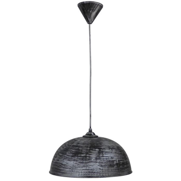 Heronia Kremasto Fotistiko Orofis SFERA/30 Monofoto Plastiko Asimi F30cm E27 35-0019