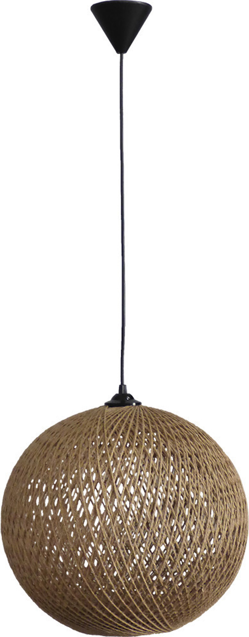 Φωτιστικά agiovlasitishome - ΣΗΜΑΝΤΙΚΟ: Σε περίπτωση διαφοράς τιμής από το κατάστημα ισχύει παντα και μόνο η τιμή του καταστήματος Heronia Φωτιστικό Οροφής Πλαστικό/Σχοινί SILK-02 PENDEL