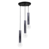 Heronia S-42PENDEL Kremasto Fotistiko Orofis me Metallikous Asimi Solines Trifoto E27 F30x80cm 34-0199