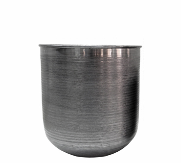 ZAROS Σφυρήλατο κασπώ αλουμινίου Μολυβί 40x43cm KS118-L