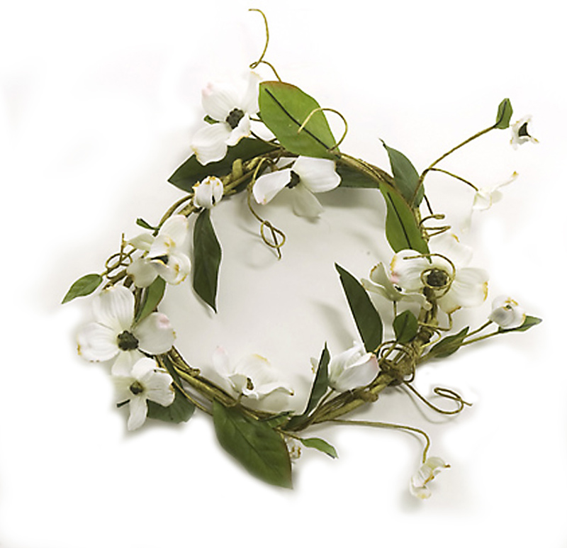 Γλάστρες - Ζαρντινιέρες agiovlasitishome - ΣΗΜΑΝΤΙΚΟ: Σε περίπτωση διαφοράς τιμής από το κατάστημα ισχύει παντα και μόνο η τιμή του καταστήματος Zaros Διακοσμητικό Στεφάνι με Λευκή Ορχιδέα Φ25cm LW849
