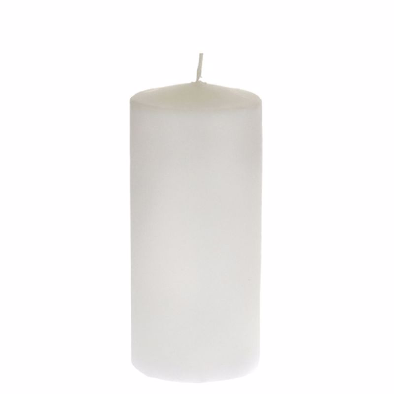 Iliadis Λευκό Κερί Κύλινδρος 8Χ18 16512