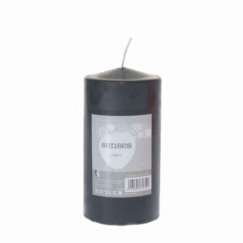 Iliadis - ΣΗΜΑΝΤΙΚΟ: Σε περίπτωση διαφοράς τιμής από το κατάστημα ισχύει παντα και μόνο η τιμή του καταστήματος ILIADIS ΑΡΩΜΑΤΙΚΟ ΚΕΡΙ Φ7Χ14cm ΜΑΥΡΟ 31629