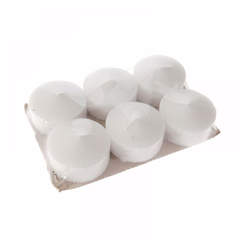 Κηροπήγια, Κεριά, Αρωματικά χώρου agiovlasitishome - ΣΗΜΑΝΤΙΚΟ: Σε περίπτωση διαφοράς τιμής από το κατάστημα ισχύει παντα και μόνο η τιμή του καταστήματος ILIADIS ΣΕΤ 6 ΤΕΜΑΧΙΩΝ KEPI ΛΕΥΚΟ 8X4.5EK 33343