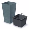 Iliadis Plastiko Kaspo FURU SQUARE Ble 40x40x76cm 457819