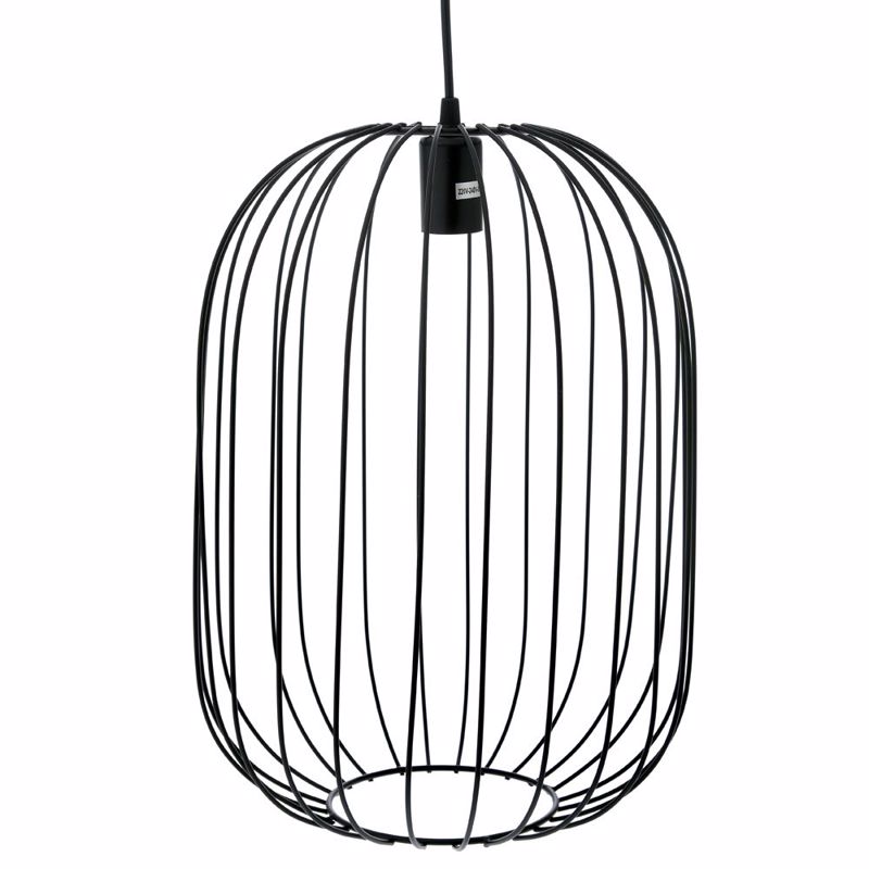 Iliadis Φωτιστικό Μεταλλικό Μαύρο Ε27 Φ30X45 65665