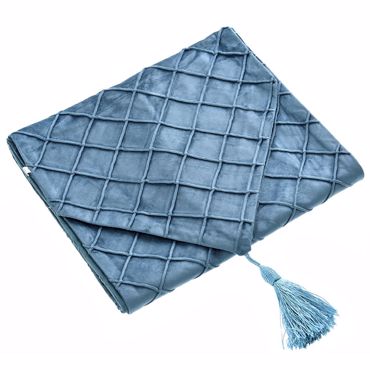 Iliadis Ράνερ Πετρόλ Βελούδινο με Φούντες 32Χ200εκ 69402