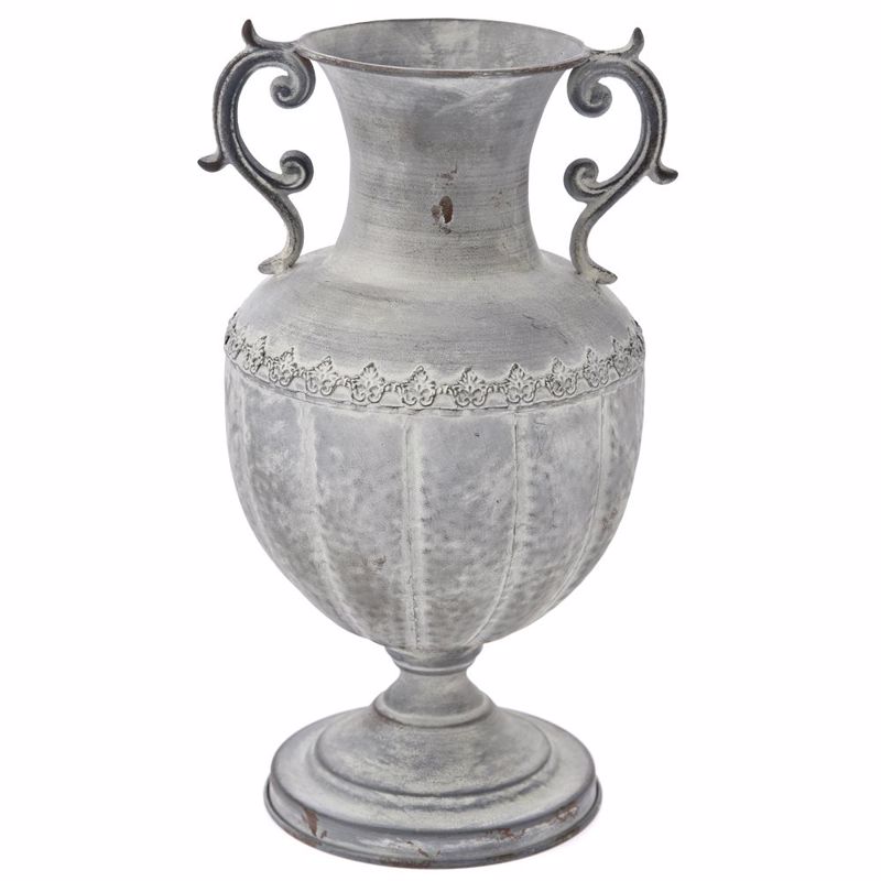 ILIADIS ΑΜΦΟΡΕΑΣ ΜΕΤΑΛΛΙΚΟΣ ΑΝΤΙΚΕ ΓΚΡΙ 20X20X30 71111