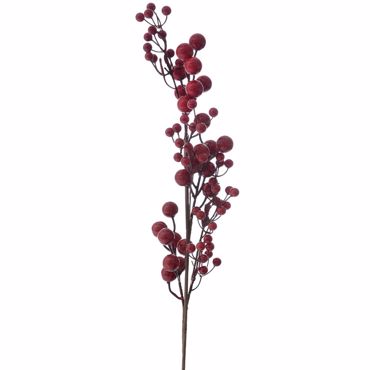 Iliadis Κλαδί με Κόκκινα Berries 77cm 72503