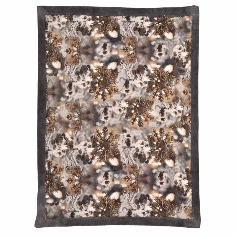 Iliadis Βελούδινο Ριχτάρι 145X180cm Νιφάδα Βαμβακερό με Γούνα 75353