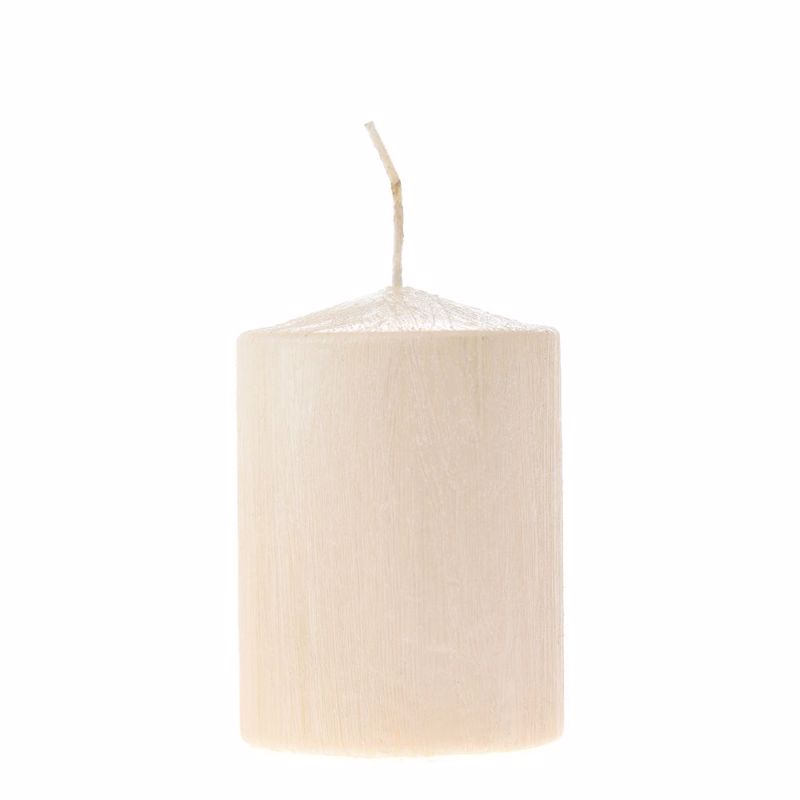 Κηροπήγια, Κεριά, Αρωματικά χώρου agiovlasitishome - ΣΗΜΑΝΤΙΚΟ: Σε περίπτωση διαφοράς τιμής από το κατάστημα ισχύει παντα και μόνο η τιμή του καταστήματος Iliadis Κρεμ Κερί Περλέ Φ7x10cm 76376