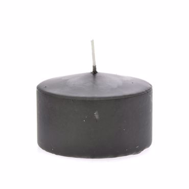 Iliadis Γκρί Κερί Κύλινδρος Φ9x6cm 76393
