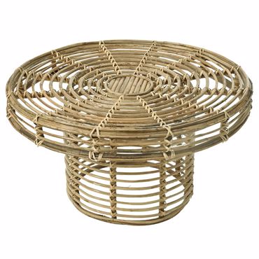 ILIADIS ΤΡΑΠΕΖΙ ΨΑΘΙΝΟ/BAMBOO 81x81x45EK 76882