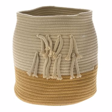 ILIADIS ΒΑΜΒΑΚΕΡΟ ΚΡΕΜ/ΜΠΕΖ ΚΑΛΑΘΙ Φ24x29cm 77002