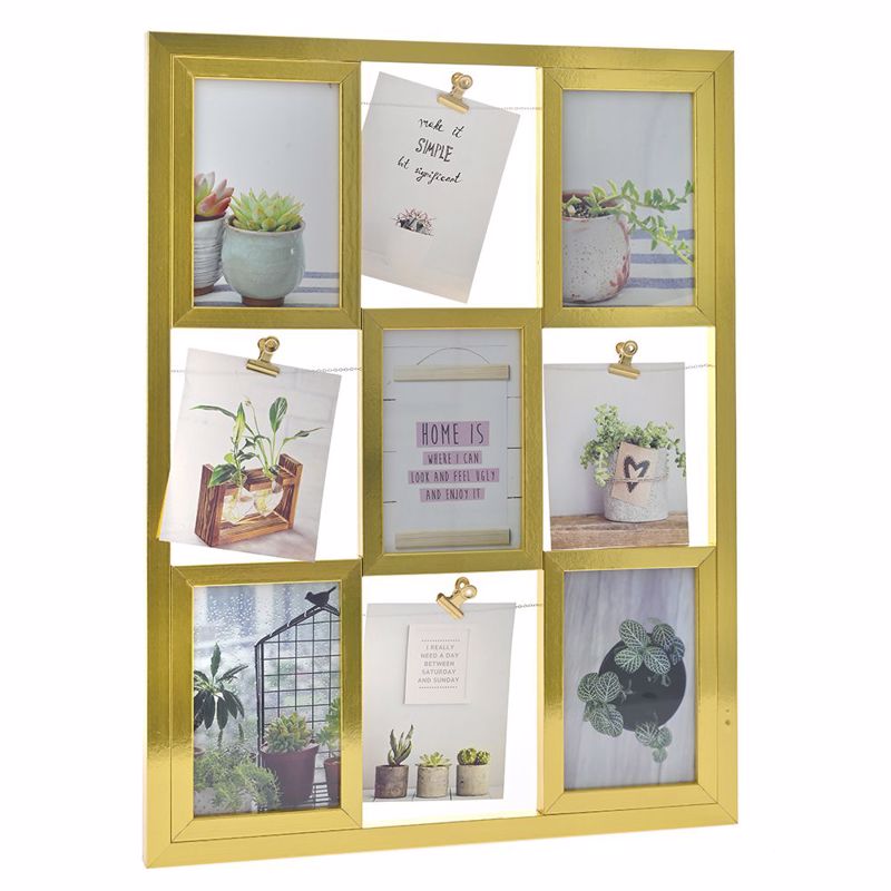 Iliadis - ΣΗΜΑΝΤΙΚΟ: Σε περίπτωση διαφοράς τιμής από το κατάστημα ισχύει παντα και μόνο η τιμή του καταστήματος Iliadis Πολυκορνίζα Χρυσή από MDF για 9 Φωτογραφίες 39x