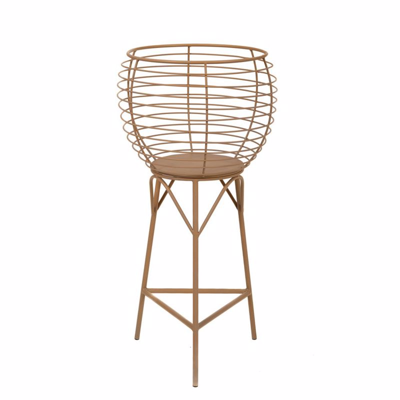 Γλάστρες - Ζαρντινιέρες agiovlasitishome - ΣΗΜΑΝΤΙΚΟ: Σε περίπτωση διαφοράς τιμής από το κατάστημα ισχύει παντα και μόνο η τιμή του καταστήματος Iliadis Μεταλλική Καφέ Βάση για Κασπώ Φ36.5x75cm 84909