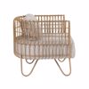 Iliadis Poluthrona Metalliki Kafe me Ekrou Maxilaria 76x66x65cm 84922