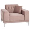 Iliadis Poluthrona Beloudini Sapio Milo me Asimi Metallika Podia 114x86x85cm 88038
