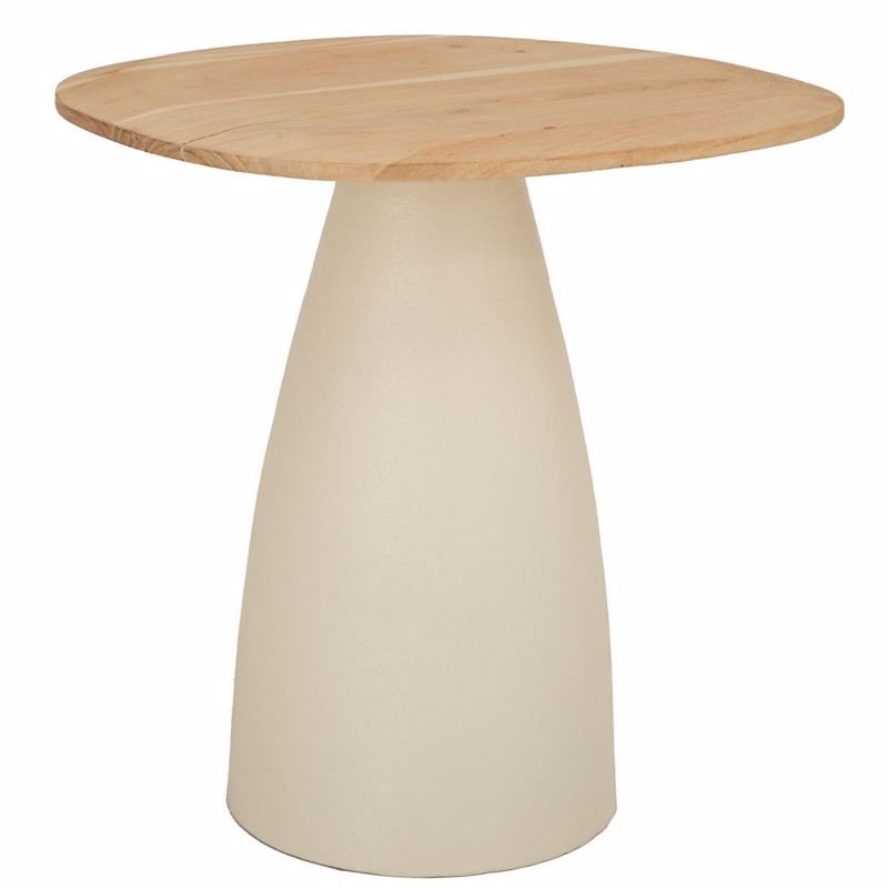 Iliadis Βοηθητικό Τραπέζι Off White Mushroom 65x58x45cm