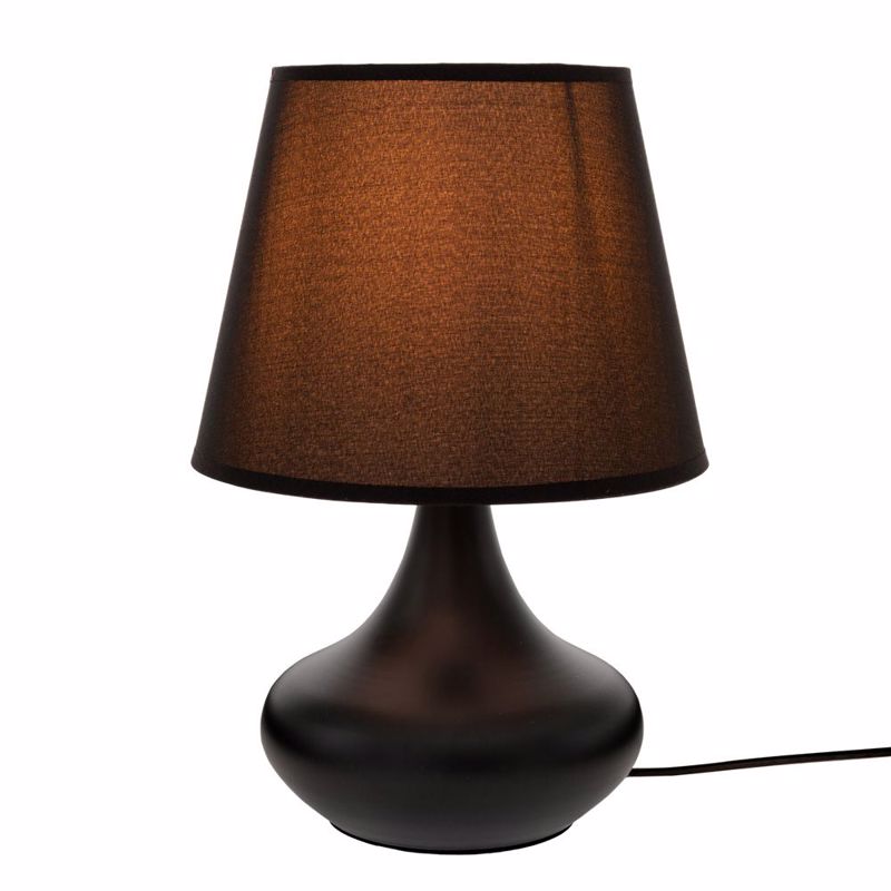 Iliadis Λαμπατέρ Κεραμικό Μαύρο Φ21x32cm 88757