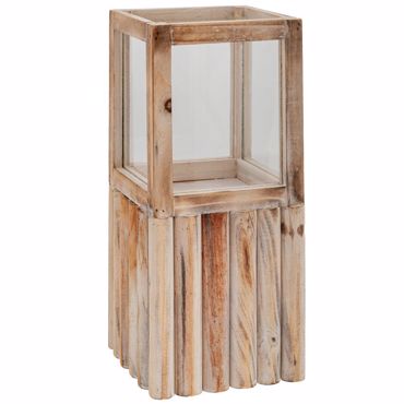 Iliadis Φανάρι Δαπέδου Ξύλινο Ανοιχτό Καφέ 19.5x19.5x56cm 89291