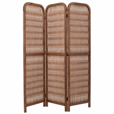 Iliadis Παραβάν 3φυλλο Ξύλινο Καφέ 144x2.5x181cm 89292