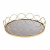Iliadis Diskos Metallikos Xrusos me Kathrepti F30cm 89372