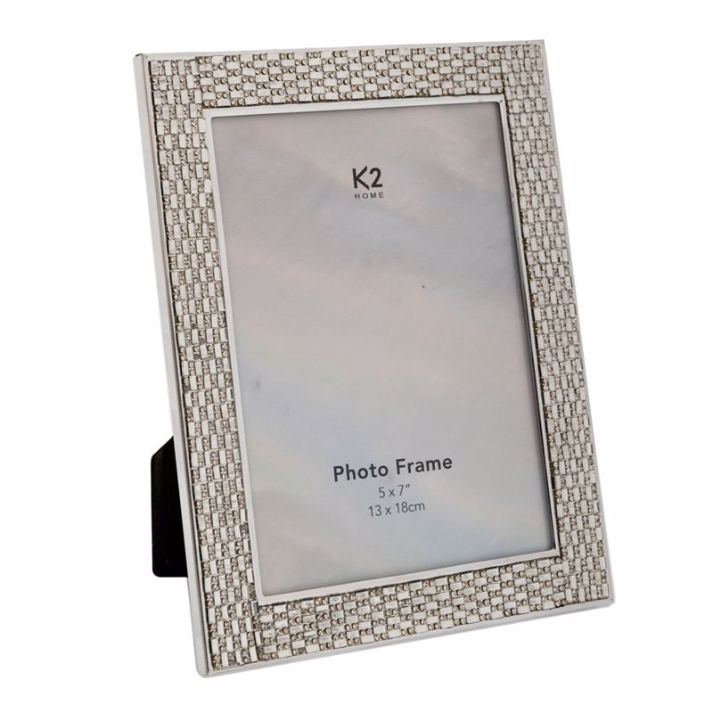 Iliadis Κορνίζα Μεταλλική Ασημί 13x18cm 89392