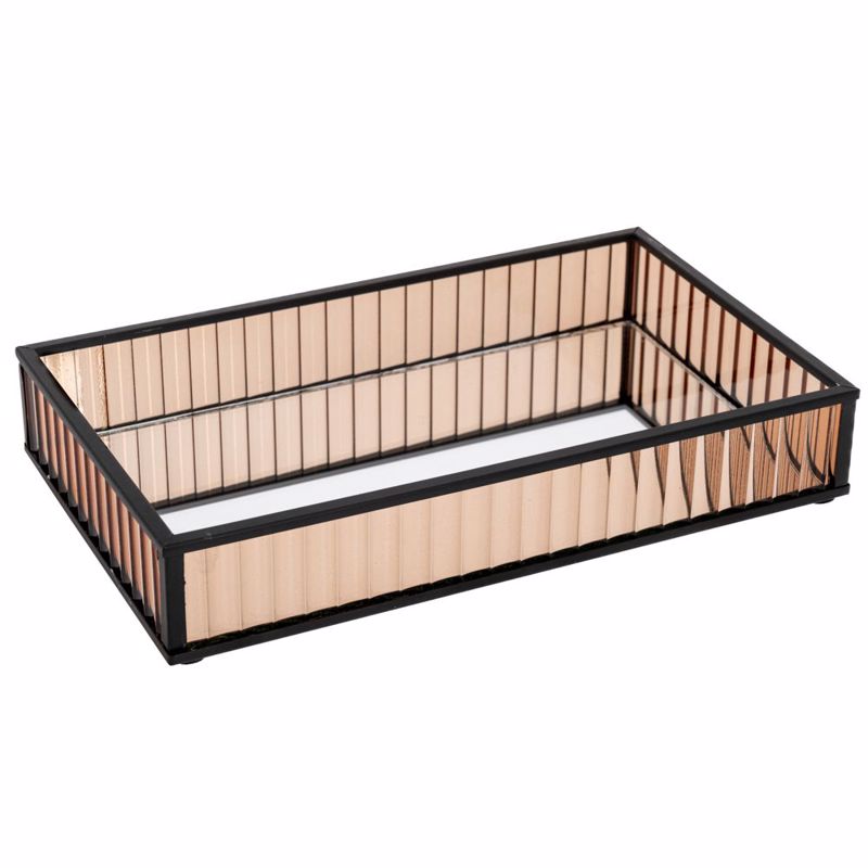 Iliadis - ΣΗΜΑΝΤΙΚΟ: Σε περίπτωση διαφοράς τιμής από το κατάστημα ισχύει παντα και μόνο η τιμή του καταστήματος Iliadis Δίσκος Γυάλινος Μελί με Καθρέπτη και Μεταλλικές