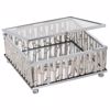 Iliadis Bizoutiera Metalliki Asimi me Kathrepti 12x12x5cm 89409