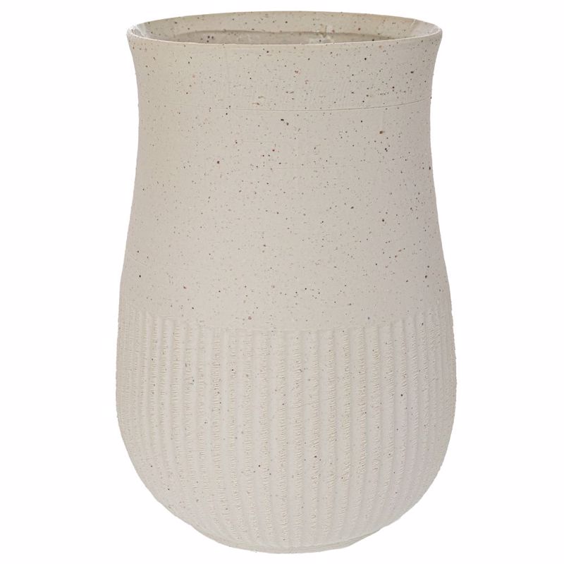 Διακοσμητικά Επιτραπέζια agiovlasitishome - ΣΗΜΑΝΤΙΚΟ: Σε περίπτωση διαφοράς τιμής από το κατάστημα ισχύει παντα και μόνο η τιμή του καταστήματος Iliadis Βάζο Κεραμικό Λευκό Φ20x30cm 90072