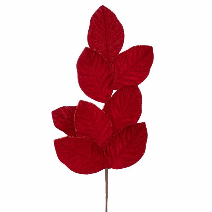 Iliadis Kladi Kokkina Beloudina Fulla me Glitter 70cm 90403