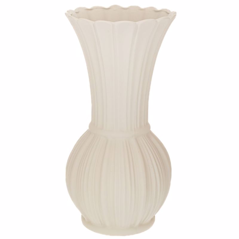 Iliadis Βάζο Κεραμικό Λευκό Φ14x28cm 91519