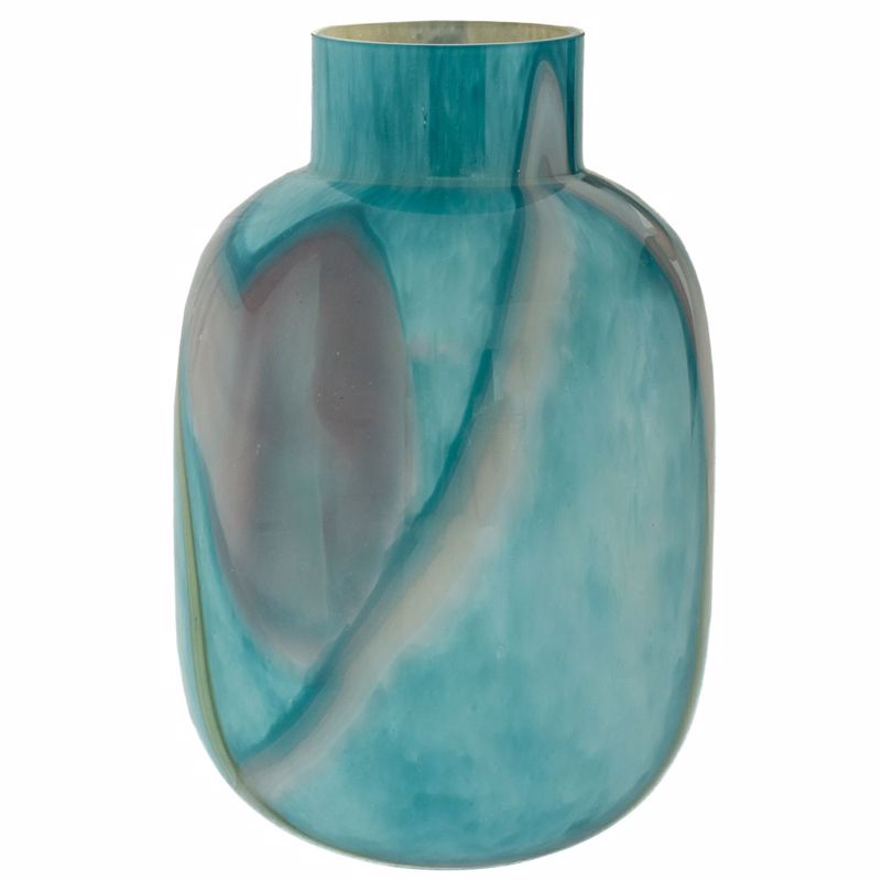 Iliadis Βάζο Γυάλινο Πολύχρωμο Φ20x30cm 91645