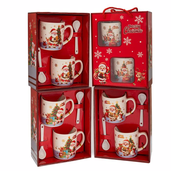  SET 2 AI BASILI KERAMIKI KOuPA AND KOuTALAKI  SE KOuTI DOROu 4 SXEDIA 150ml