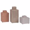 Iliadis Set ton 3 Baza Keramika se Pal Apoxroseis 10x10x23cm 92958