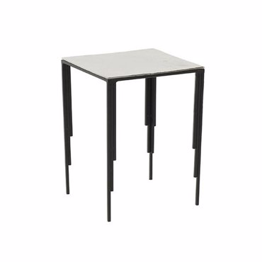 Inart Ζιγκόν Αλουμινίου Ασημί Μαύρο (Μεγεθος: Medium) 3-50-754-0007-M