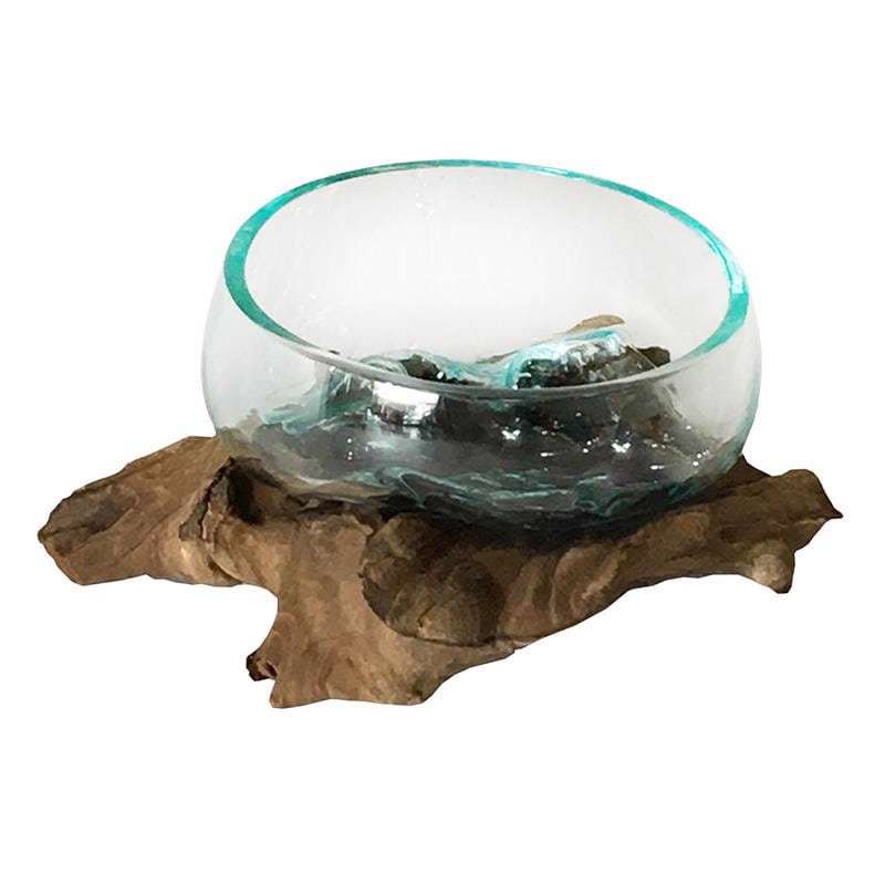INART ΜΠΩΛ ΓΥΑΛΙΝΟ/ΞΥΛΙΝΟ NATURAL/ΔΙΑΦΑΝΟ 15Χ10Χ15 3-70-722-0010