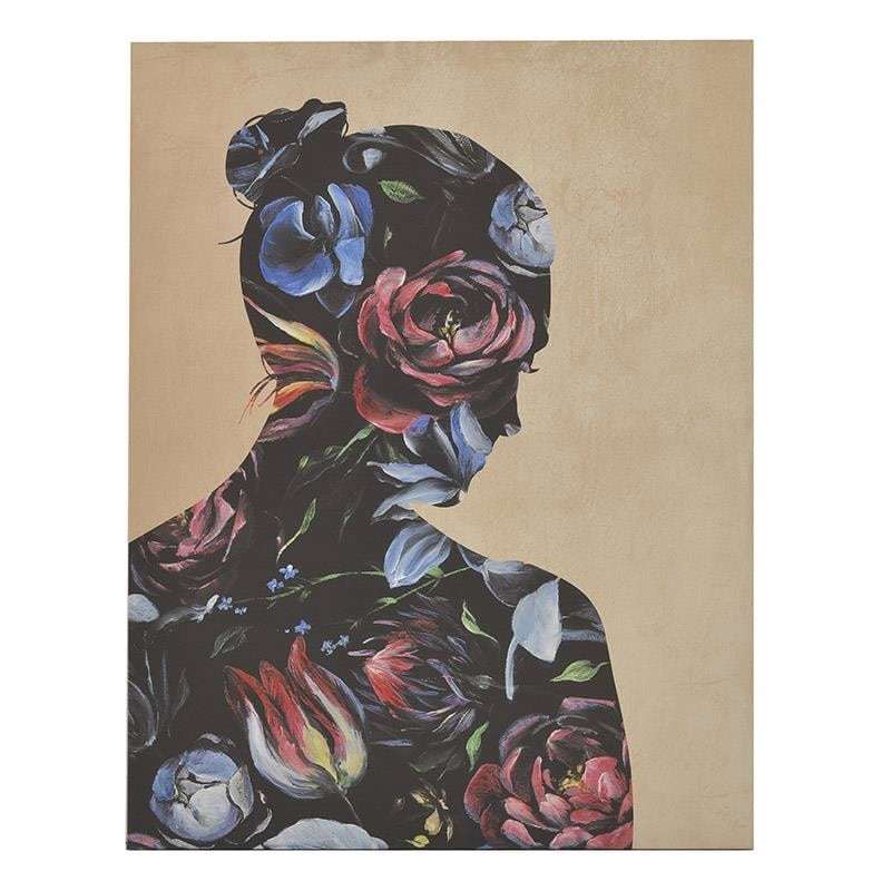 InArt - ΣΗΜΑΝΤΙΚΟ: Σε περίπτωση διαφοράς τιμής από το κατάστημα ισχύει παντα και μόνο η τιμή του καταστήματος Inart Πίνακας Καμβάς Γυναικεία Φιγούρα 70Χ3X90εκ 3-90-8