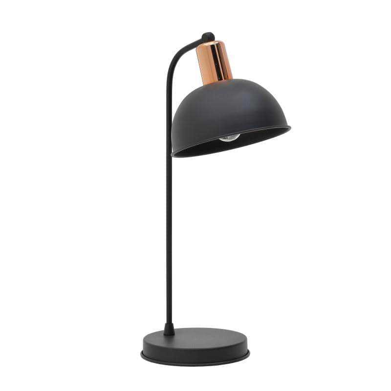 Click Φωτιστικό Γραφείου Μεταλλικό Μαύρο/Μπρονζέ Ε27 25