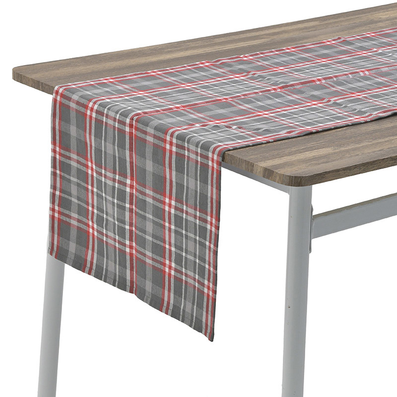 Τραπεζομάντηλα agiovlasitishome - ΣΗΜΑΝΤΙΚΟ: Σε περίπτωση διαφοράς τιμής από το κατάστημα ισχύει παντα και μόνο η τιμή του καταστήματος Inart Τραβέρσα Υφασμάτινη Καρό 40Χ180 6-40-121-0071